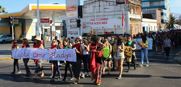  Elaboración
propia. Marcha “Día Internacional contra la Violencia hacia las Mujeres”, 20 de
noviembre de 2019, Iquique.